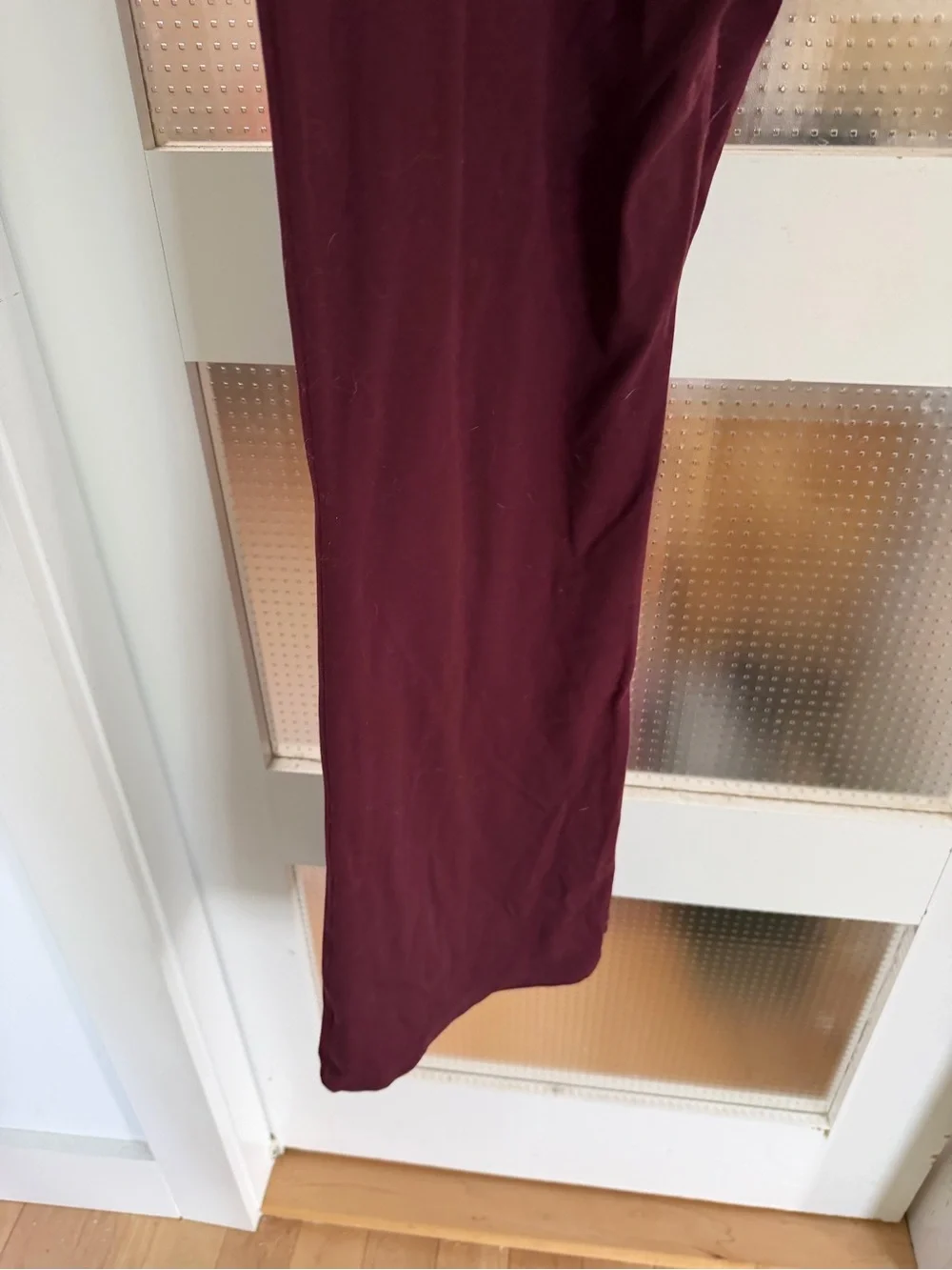 lululemon athletica size 12 flare Maroon leggings